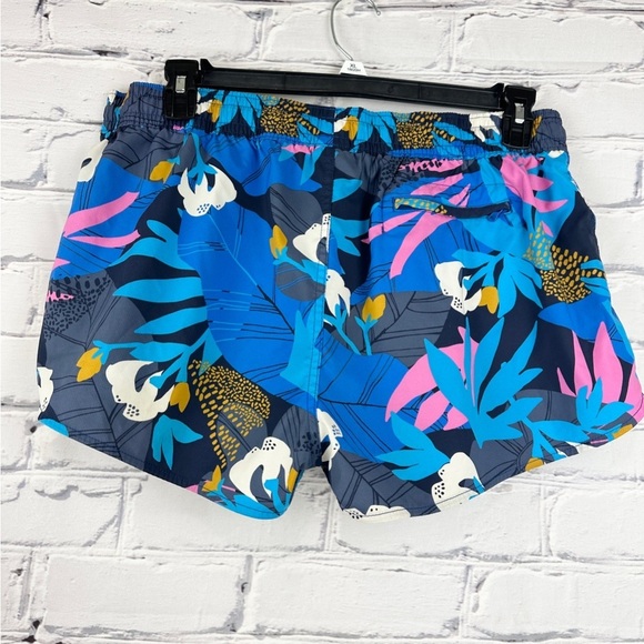 Patagonia Stretch Planing Micro Board Shorts Women’s XL New Navy Floral Summer - Picture 2 of 10